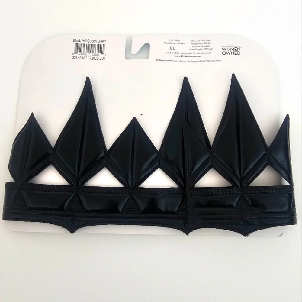 Little Adventure Soft Evil Queen Crown